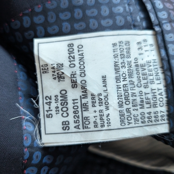 🇨🇦SAMUELSOHN 51R Portly Fit Navy - Picture 8 of 16